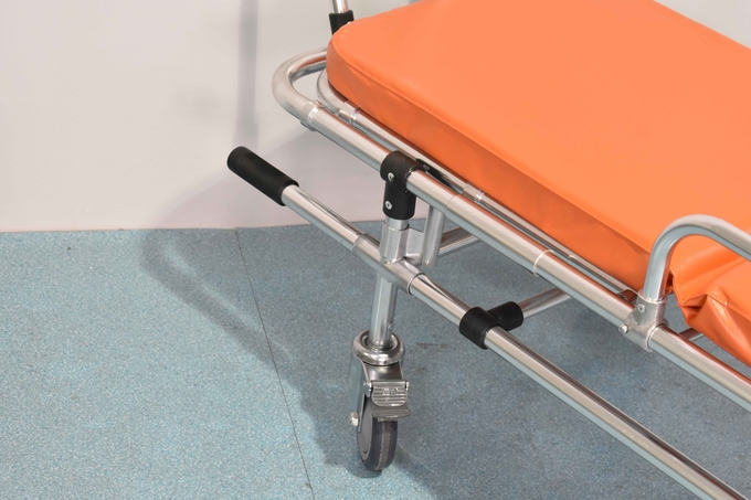 75 degrés de transport patient en aluminium de brancard pliant pour l'ambulance 1 de délivrance