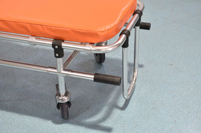 75 degrés de transport patient en aluminium de brancard pliant pour l'ambulance 2 de délivrance