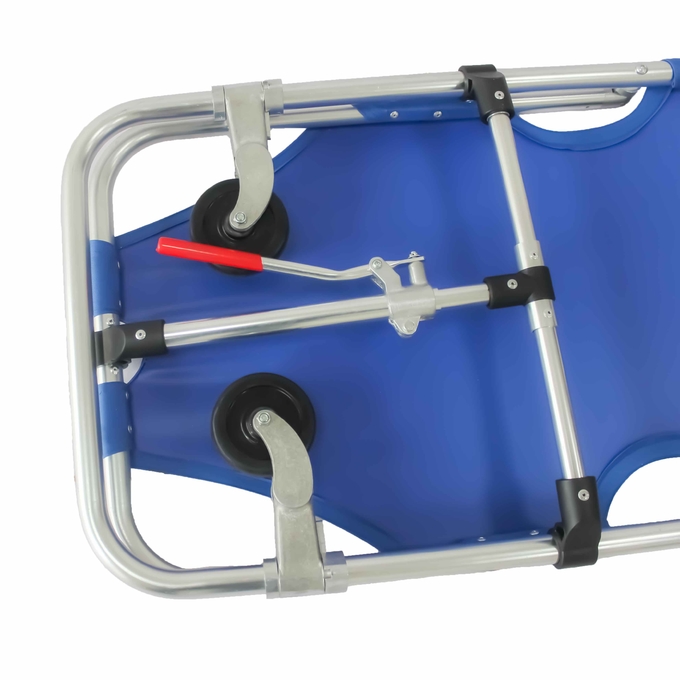 Civière fois de chambre de secours à roues par délivrance de 185CM ambulance 1 d'hôpital de 60 degrés