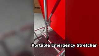 Civière pliante légère pour les urgences