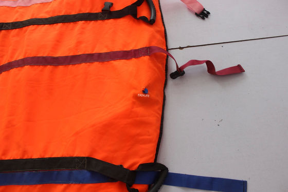 attelle portative de matelas de vide de civière de délivrance de secours de plein corps