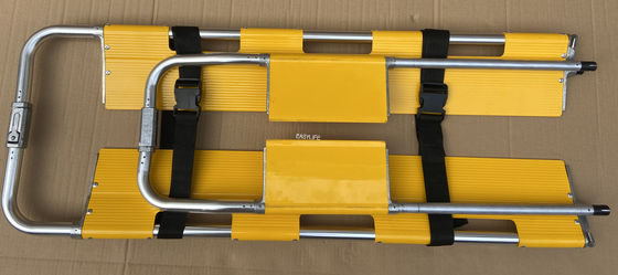 Civière orthopédique séparable réglable en aluminium