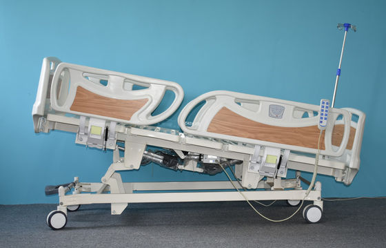 Lit patient médical de l'hôpital électrique à triple fonction ICU d'ABS