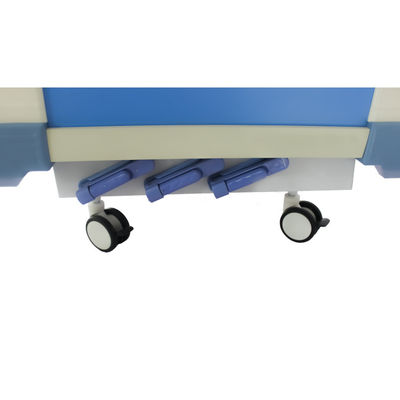 3 lits d'hôpital manuels résistants de fonction 80 degrés pour des soins patients