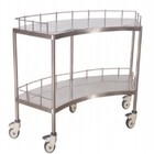 Un bon prix. Instruments chirurgicaux d'hôpital Chariot en acier inoxydable Meubles médicaux avec tiroir 1400MM 45CM en ligne