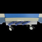 Légumes d'hôpital manuels multifonctionnels 3 manivelles en acier 215*105*46