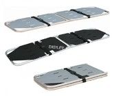 Porte-bagages en alliage d'aluminium pliable pour les situations d'urgence en extérieur avec ceinture de sécurité