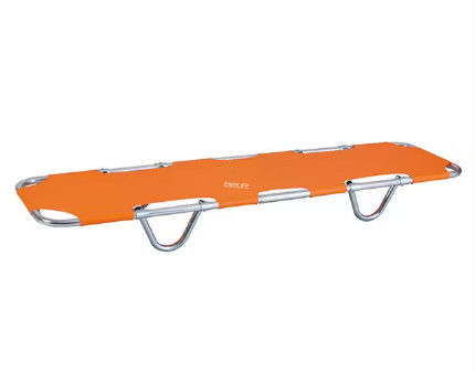Couchette médicale pliable non pliable de 187 cm et 18 cm pour les premiers soins