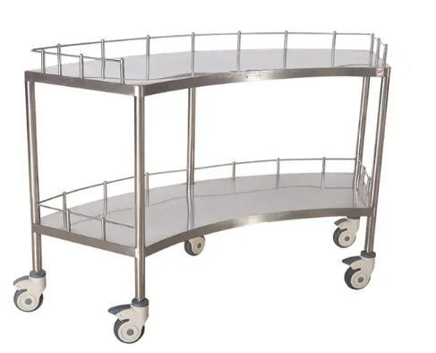 Chariot d'appareil en forme de ventilateur pour hôpital Chariot de chariot médical pour hôpital 1400MM 45CM