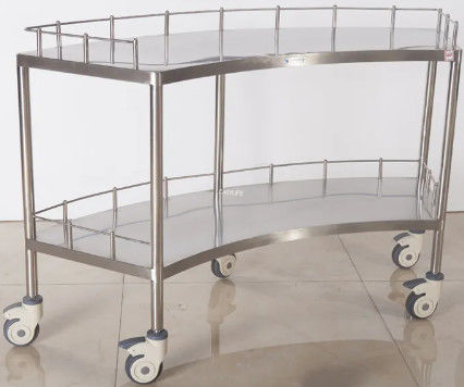 Chariot d'appareil en forme de ventilateur pour hôpital Chariot de chariot médical pour hôpital 1400MM 45CM