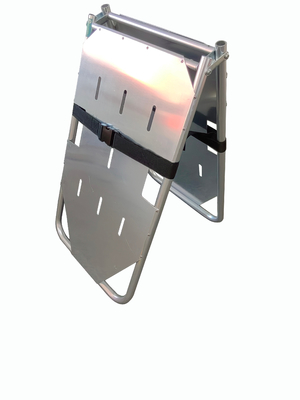 Un bon prix. Plaque dure en alliage d'aluminium, deux brancards pour le transfert de patients, pratique à transporter en ligne