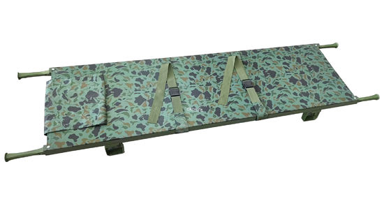 Des brancards pliants de haute densité à usage militaire en cuir d'Oxford