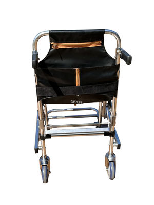 Échafaudage pliable en alliage d'aluminium épaissi avec tissu en PVC 4 roues et 6 poignées