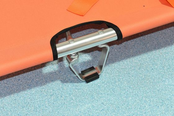Brancard pliant manuel portatif d'ambulance de transfert patient