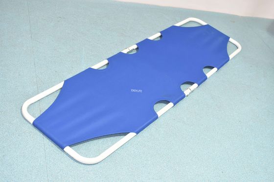 PVC médical 92X50X10 cm de lit de civière d'ordures de patient hospitalisé s'est plié