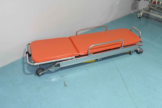 Civière de haute qualité d'ambulance d'alliage d'aluminium de secours de dispositifs médicaux pour le patient de transfert 190 x 62 x 23cm