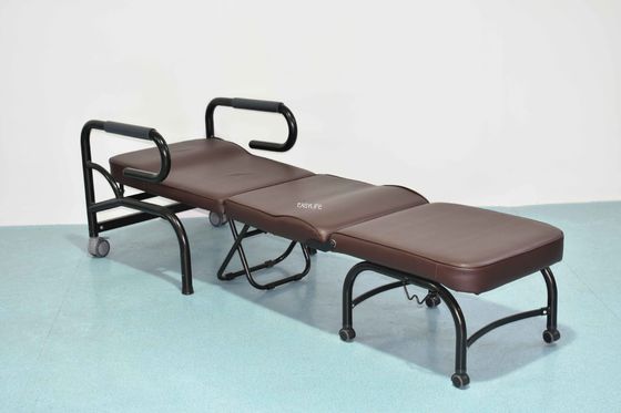 Médicaux MDK-D101 de luxe accompagnent le prix de lit de pliage de Chair Hospital Medical d'escorte
