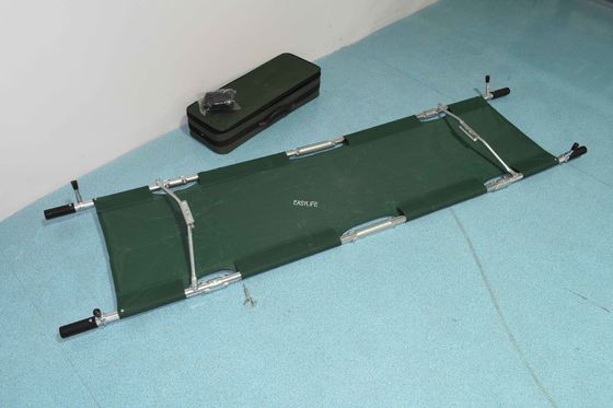 Couchette médicale pliante compacte de secours d'urgence 214*55*12CM