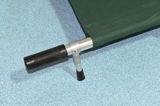 Couchettes médicales pliantes réglables de classe I 159 kg alliage d'aluminium à charge maximale