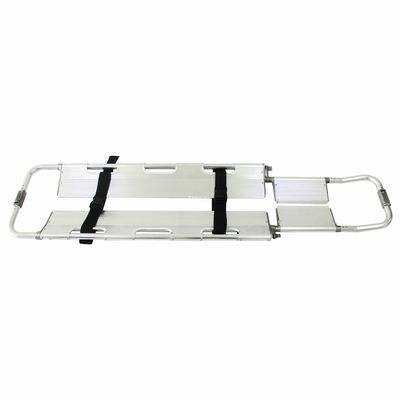 civière patiente de transport de scoop de 75in de civière de secours de longueur de taille réglable portative en aluminium pliable de voyage