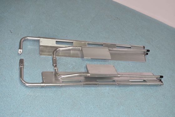 Alliage réglable de puissance manuelle d'hôpital de civière de scoop de pliage de 210×44×6 cm