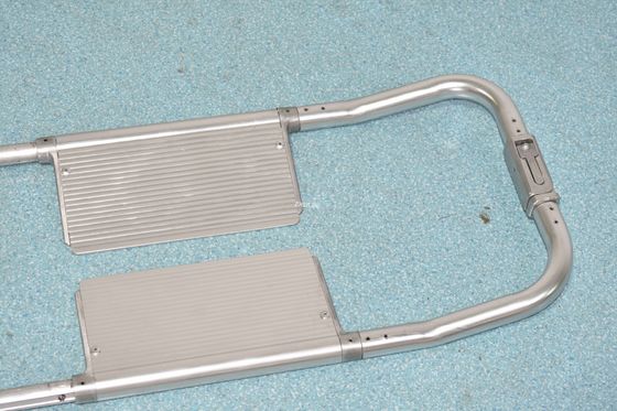 alliage d'aluminium de scoop de 2100mm de civière de transport médical d'ambulance