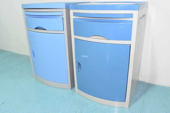 Cabinet médical de chevet d'ABS de meubles d'hôpital de 45CM 17.7in avec le tiroir au stockage pour la salle