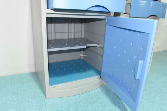 Cabinet médical de chevet d'ABS de meubles d'hôpital de 45CM 17.7in avec le tiroir au stockage pour la salle