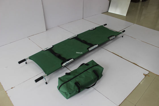Deux bleus civière médicale se pliante automatique pour l'ambulance 6,5 kilogramme 185CM