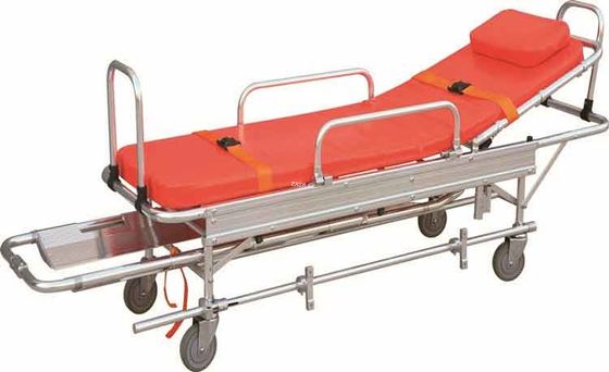 ODM patient de chariot d'alliage d'aluminium de H500mm d'ambulance à civière durable de lit