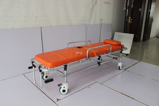 Civière fois d'ambulance de 190 x de 55 x de 50cm 80 degrés pour les premiers secours patients de transfert