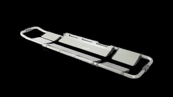 puissance manuelle de chariot à civière de scoop de pliage d'hôpital de 60mm 180 degrés réglables