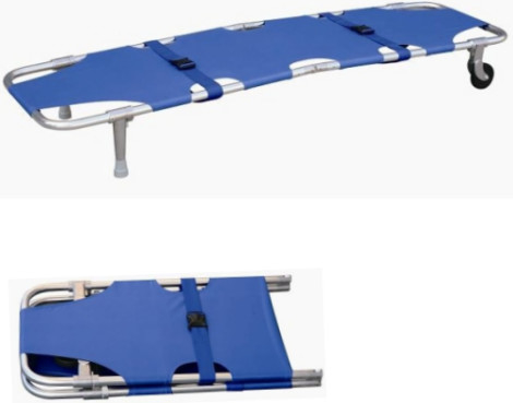 Un bon prix. Civière portative de scoop de pliage d'ambulance de 120CM pour le transfert de délivrance en ligne