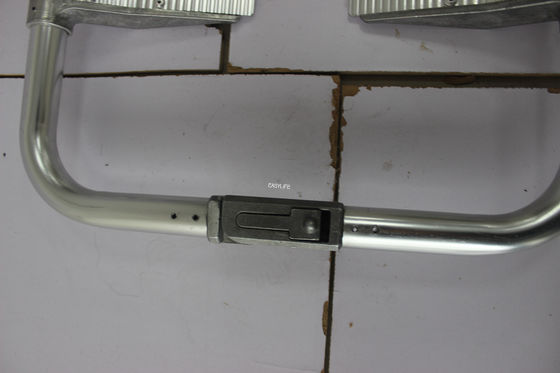 Civière pliante de scoop d'ambulance bleue de 210cm 44cm avec des courroies manuelles