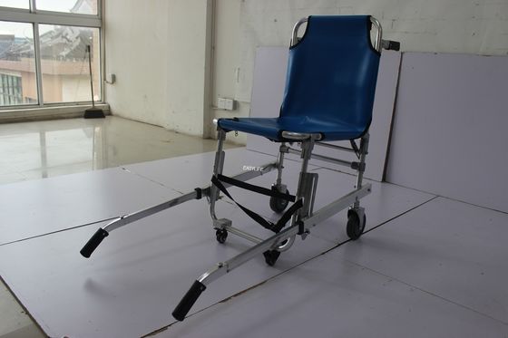 civière s'élevante de fauteuil roulant d'escalier manuel d'étapes à roues par 20in sans accoudoirs