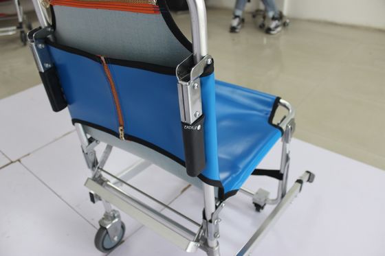 civière s'élevante de fauteuil roulant d'escalier manuel d'étapes à roues par 20in sans accoudoirs