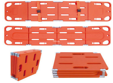 1.91M Foldable Spine Board, civière en plastique de délivrance du feu, panneau de natation d'épine de pliage de civière de délivrance