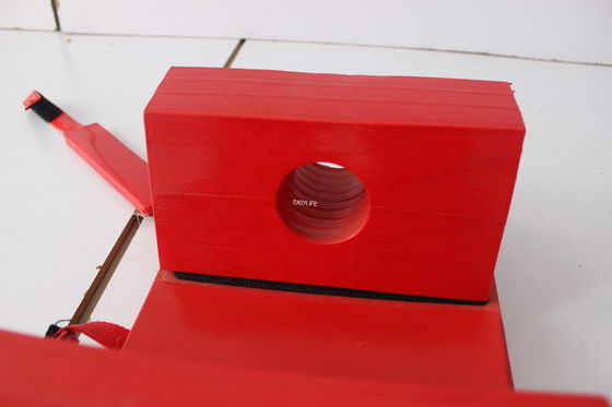 Panneau d'épine de mousse de civière de délivrance de secours de 560MM avec l'immobilisateur principal