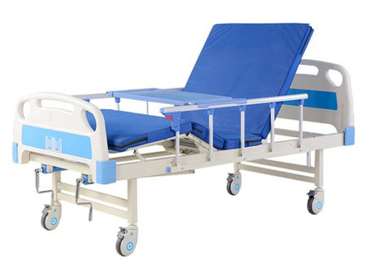 manuel de secousse simple Fowler Bed Aluminum Alloy d'hôpital manuel d'ascenseur de 86.6in 95 cm