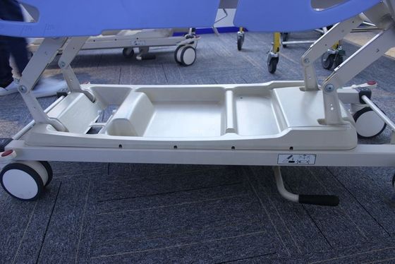 soins médicaux changeants de chariot à aide de transfert de chariot patient à transfert de réglage de la hauteur de 86cm