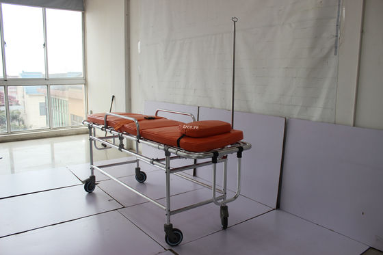 chariot non magnétique d'alliage d'aluminium de chariot de transfert de patient de civière d'hôpital de 190CM et de 21 pouces