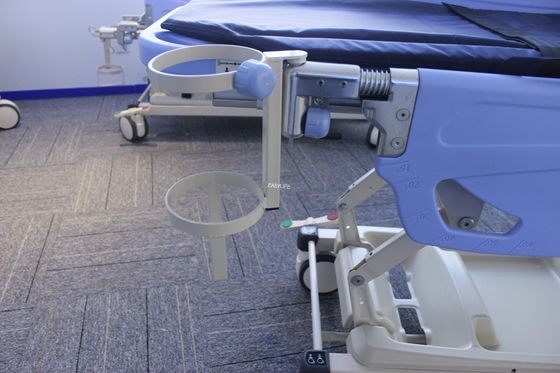 Chariot patient se pliant médical 560MM à civière d'hôpital de lit de secours de transfert d'ambulance réglable 30CM