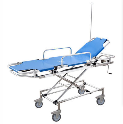 Civière de l'acier inoxydable 159KG de 55CM pour le traitement de secours avec la taille ajustable