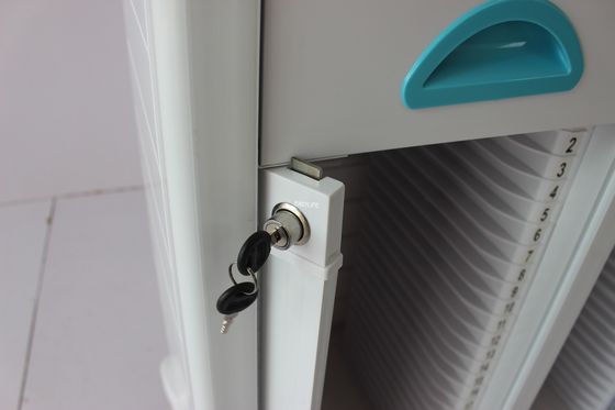 680MM 40CM Chariot d'équipement médical ABS Chariot médical d'hôpital Chariot de dossier manuel