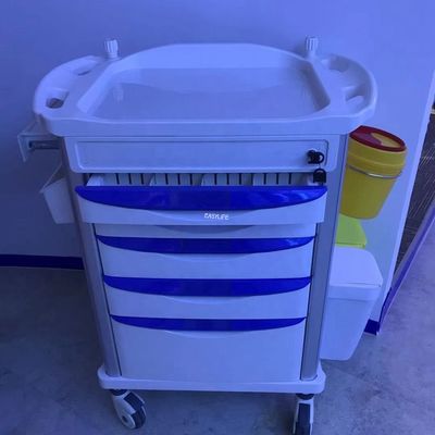 chariot à matériel médical de secours de chariot d'accident de 33in soignant ISO9001