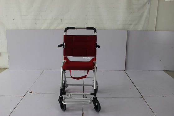 120 kg Meilleur fauteuil roulant pliable léger en alliage d'aluminium de type chenille 600 mm