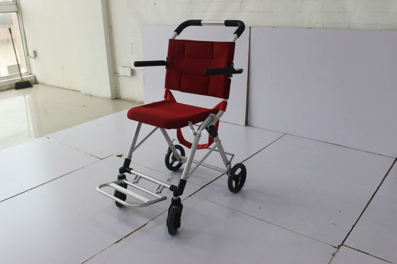 120 kg Meilleur fauteuil roulant pliable léger en alliage d'aluminium de type chenille 600 mm