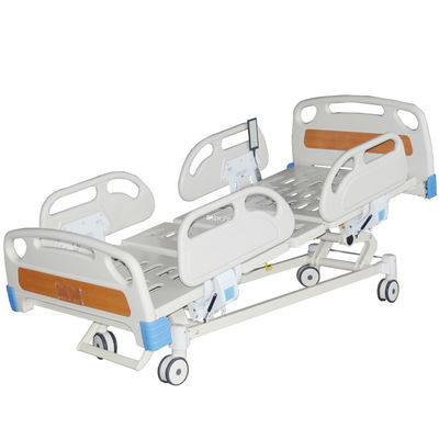 Plein lit d'hôpital électrique de 215MM avec le matelas de la meilleure qualité de mousse et pleins rails