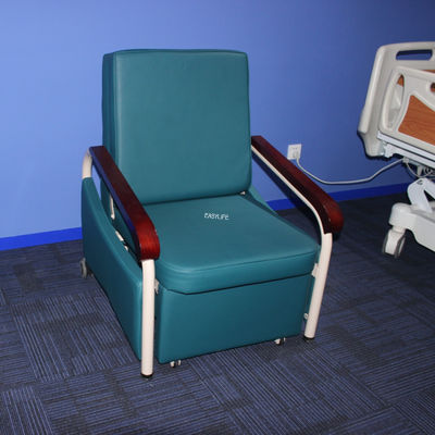 Médicaux MDK-D101 de luxe accompagnent le prix de lit de pliage de Chair Hospital Medical d'escorte