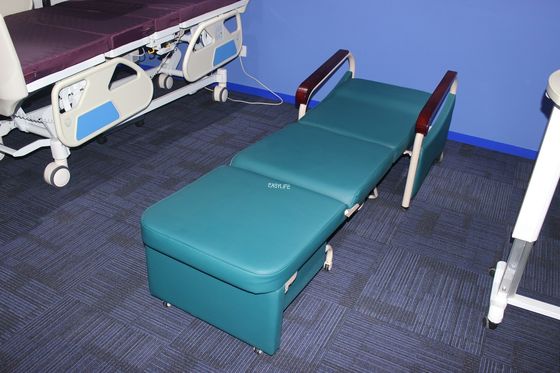 Médicaux MDK-D101 de luxe accompagnent le prix de lit de pliage de Chair Hospital Medical d'escorte